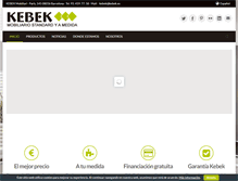 Tablet Screenshot of kebek.es